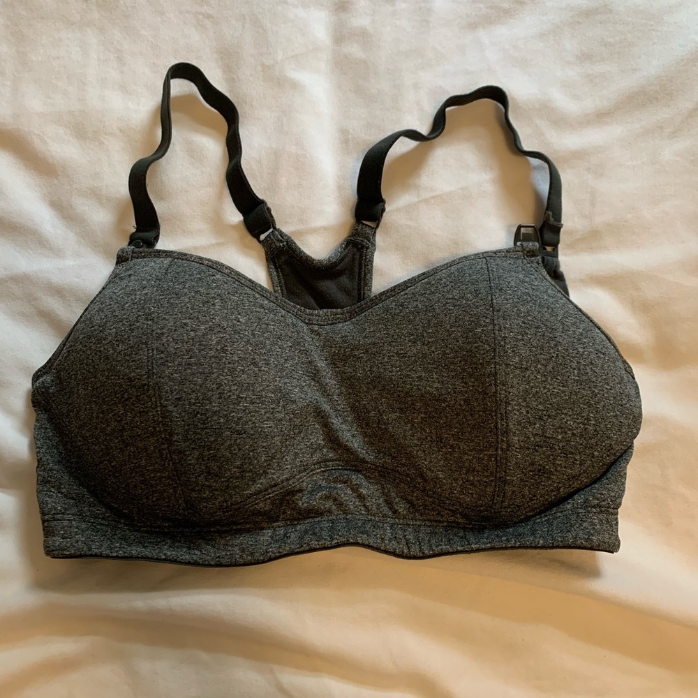 Playtex Nursing Bra - gray, medium
